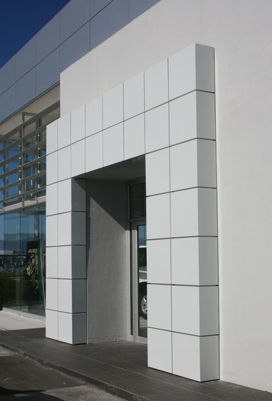 Cladding detail